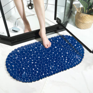 Bathlux 40257 Pebbles Bath Mat – Blue