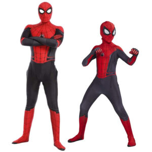 DIROLVON COS-ZZX-1, Spiderman Cosplay Costume With Mask