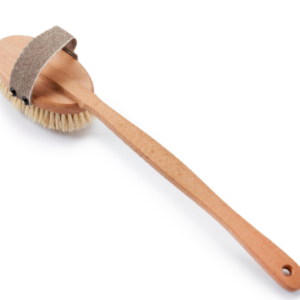 Wooden Bath Brush with a Replacement Head