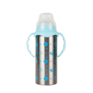 Chinese Baby Hot Stainless Steel Insulated 7 oz Infant Baby Eco Feeding Bottle