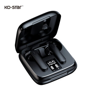 KO-STAR, Ear Buds+ True Wireless Headphones – Black