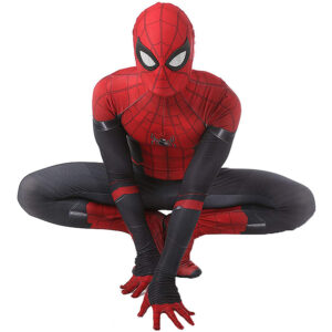 DIROLVON COS-ZZX-1, Spiderman Cosplay Costume With Mask