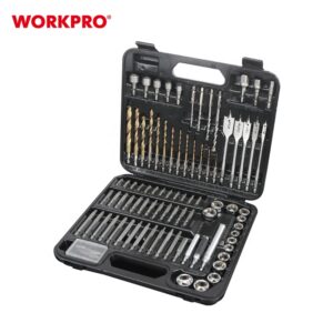 WORKPRO W124017 Drill Bit and Accessory Set