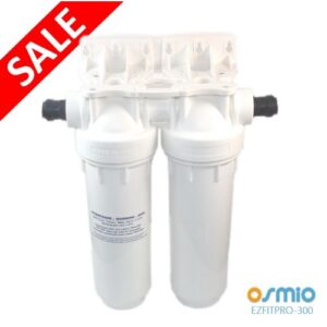 Osmio EZFITPRO-300 Undersink Water Filter Kit 15mm Push Fit